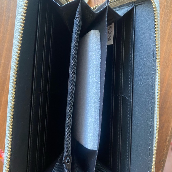 Gray Studded Wallet - Picture 3 of 3